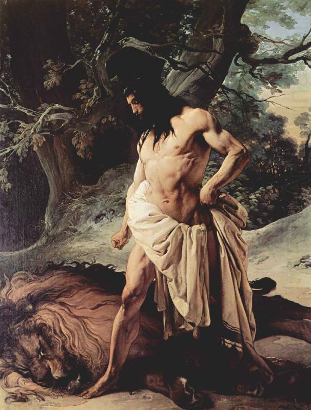 Francesco Hayez Samson und der Lowe china oil painting image